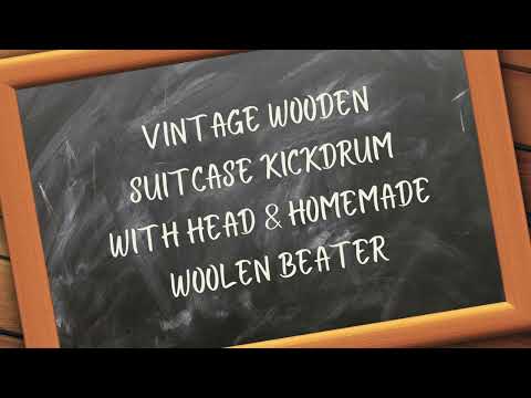 The "Country Mile" Suitcase Kick Drum/ Made by Side Show Drums image 22