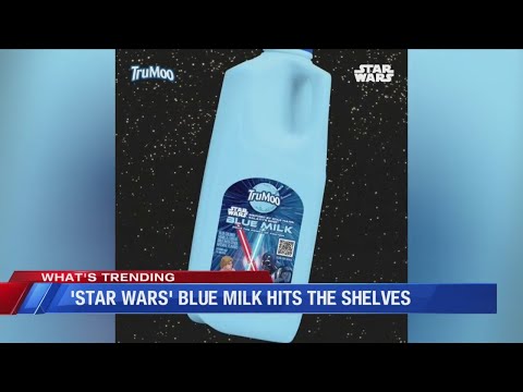 'Star Wars' blue milk hits the shelves