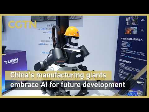 China's manufacturing giants embrace AI for future development