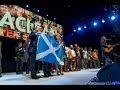 Caledonia at the end of the SNP Tour Scottish Hydro.