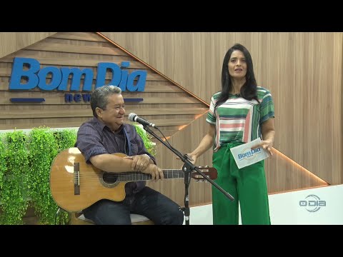 O talento de Jurandir Vieira no Bom Dia News 16 08 2022