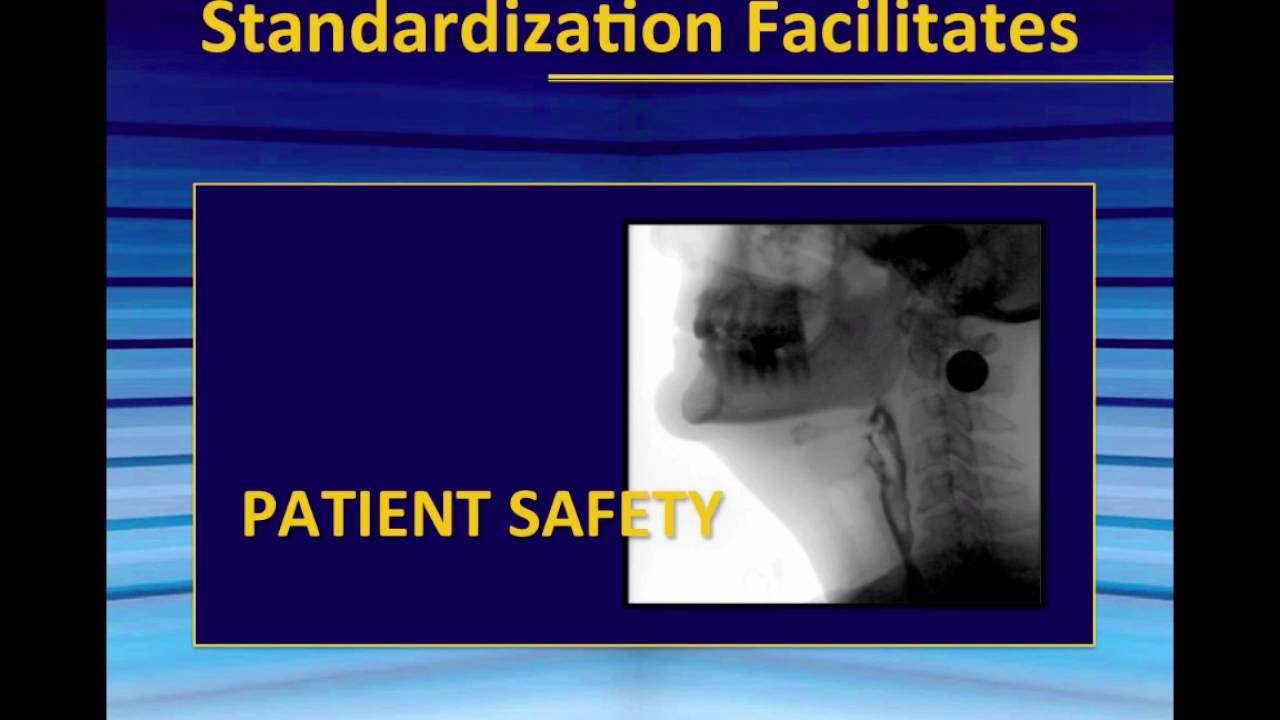 Why Standardize the MBS Study? The MBSImP Approach