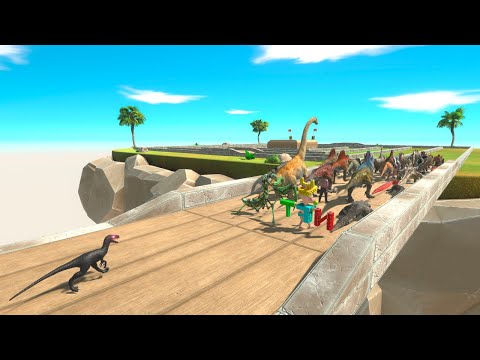 All Units Escape from Deadly Deinonychus - Animal Revolt Battle Simulator
