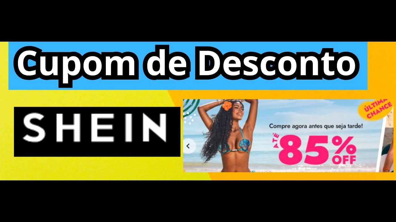 (NOVO)ATIVE AQUI Cupom de Desconto até 85%OFF SHEIN!Fevereiro 2026