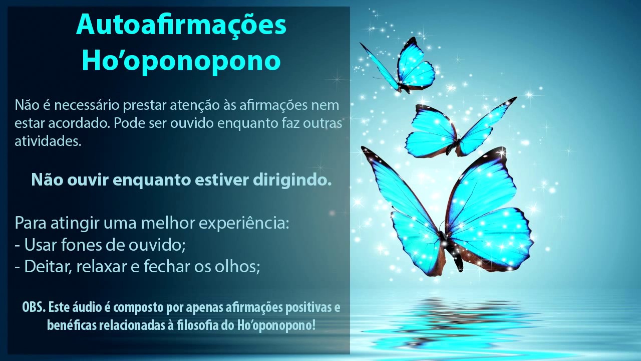 Autoafirmações Ho'oponopono - Assumir total responsabilidade! Tornar-se mestre da sua realidade MD5