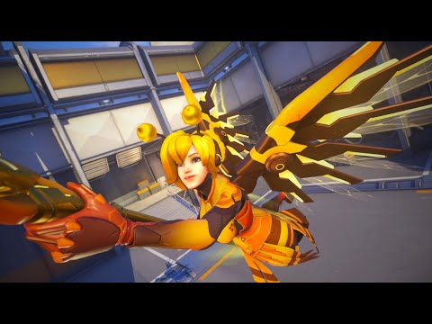 Honey Bee Mercy Skin Showcase | Overwatch 2