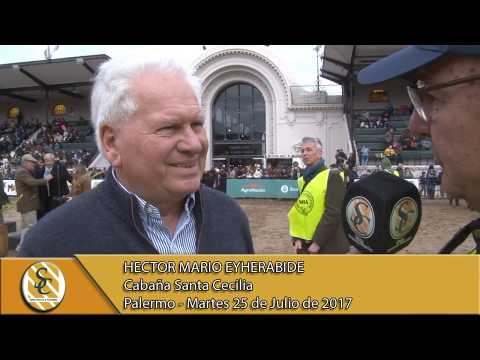 25-07-17 Nota Hector Mario Eyherabide - Cabaña Santa Cecilia - Palermo.