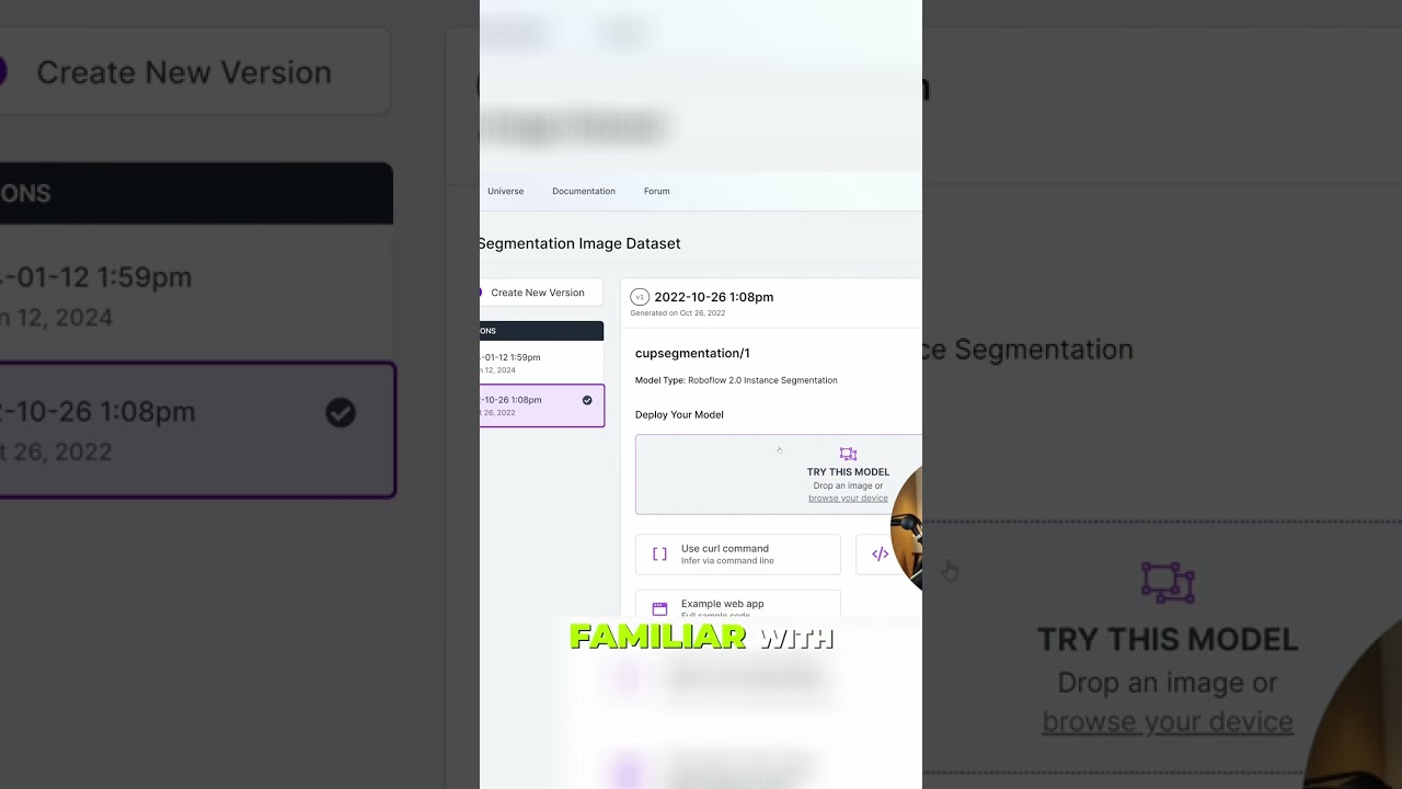Test Object Detection with Oriented Bounding Boxes