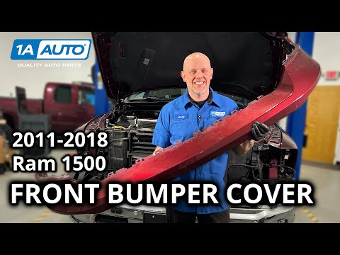 How to Replace Front Bumper Cover 2011-2018 Ram 1500