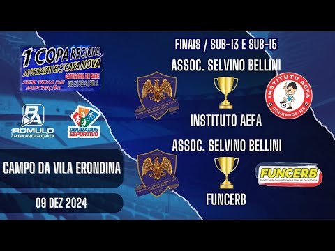 #1059 1ª Copa Regional DS Ubiratan/Casa Nova - FINAIS (Sub-13 e Sub-15)