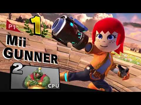 Mii Fighters: Marie Vs. King K. Rool