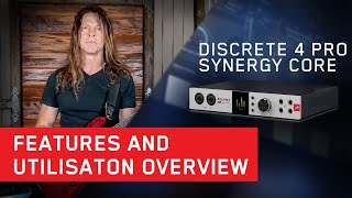 Antelope Audio Discrete 4 Pro Synergy Core Thunderbolt Audio Interface ...