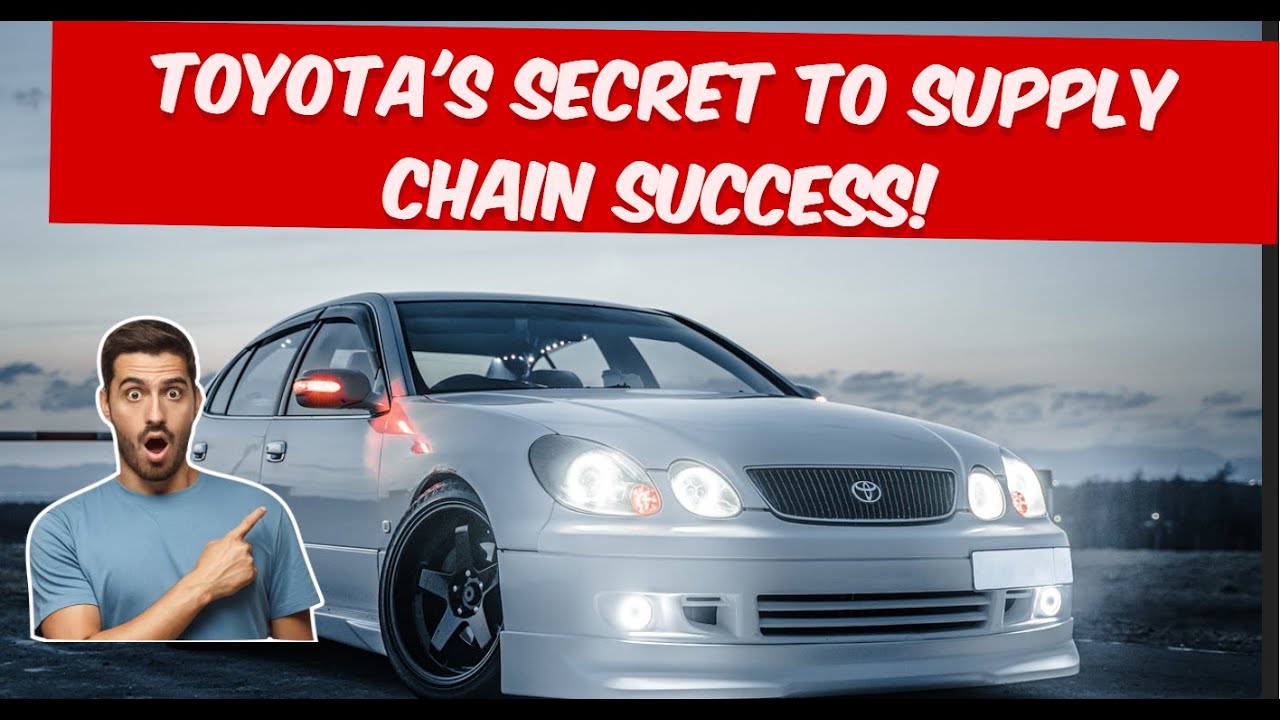 Toyota's Secret to Supply Chain Success! Supply chain Case study