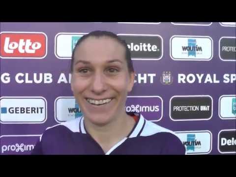 Laura Rus after RSC Anderlecht - PAOK on 07.08.2019
