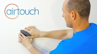 Mounting The AirTouch Panel to a Wall