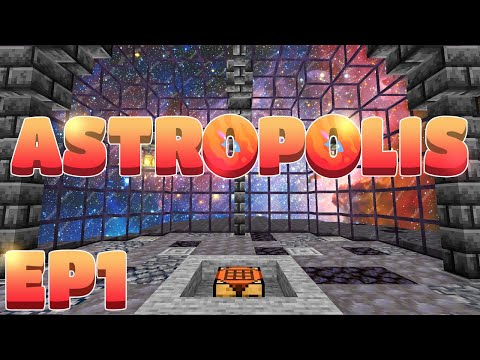 STRANDED IN SPACE! EP1 | Minecraft Astropolis [Modded 1.19.2 Questing SPACEBLOCK]