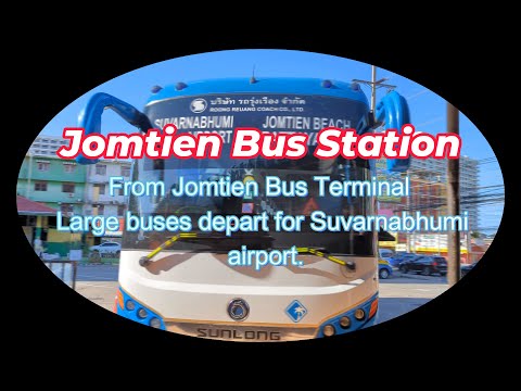 Guia para ir de Pattaya ao aeroporto Suvarnabhumi pela estação rodoviária de Jomtien (setembro de 2023)
