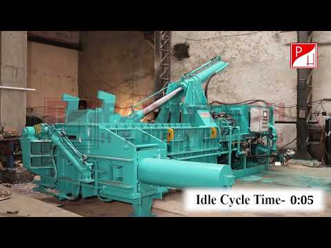 Triple Action Hydraulic Scrap Baling Presses