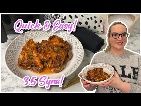 Slimming World Recipe | 3.5 Syn Super Quick & Tasty Neapolitan Puttanesca