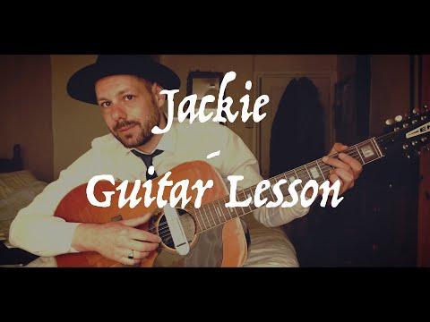 Jackie Guitar LESSON / Tutorial - Scott Walker