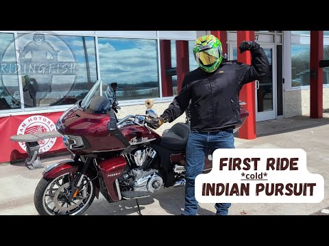 NEW 2022 @Indian_Motorcycle PURSUIT test ride