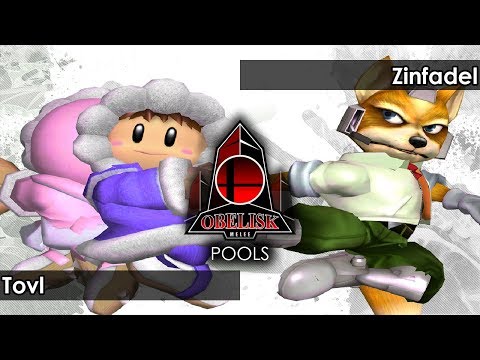 Melee: Tovl (Ice Climbers) V Zinfandel (Fox) - Obelisk 68 Tournament SSBM