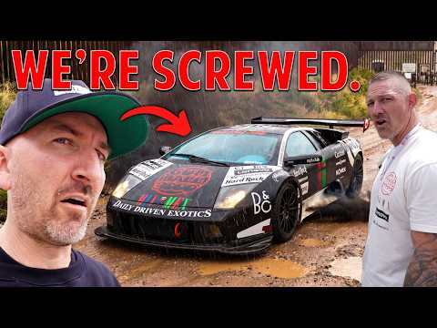 IM DEVASTATED! MAJOR LAMBORGHINI FAILURE ENDS GUMBALL 3000 IN TEXAS