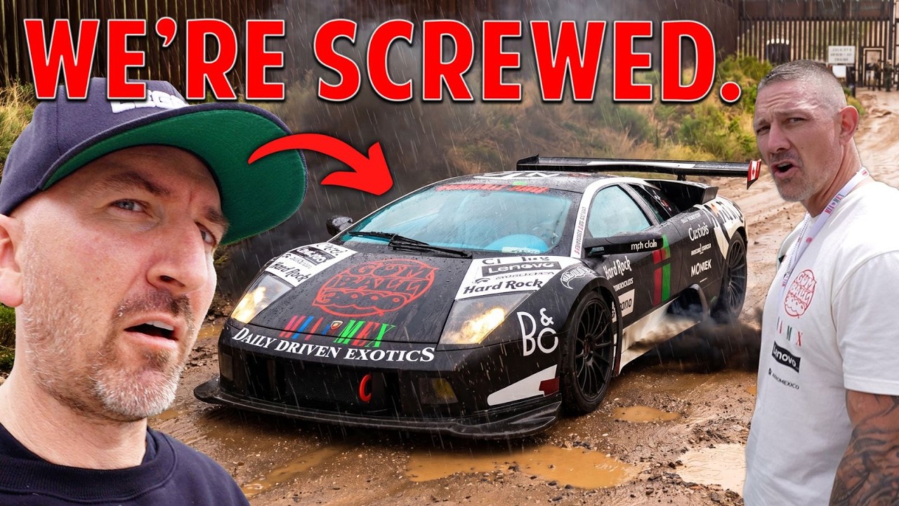 IM DEVASTATED! MAJOR LAMBORGHINI FAILURE ENDS GUMBALL 3000 IN TEXAS