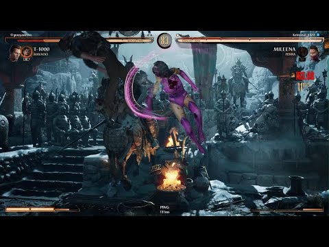 Mileena destroying top tier in god rank❤️