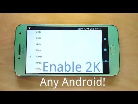 Unlock 2K Resolution on Moto G5s Plus | G5 Plus or any Android 2018 (Magisk module).