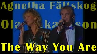 Agnetha Fältskog (ABBA) &amp; Ola Håkansson (Secret Service) — The Way You Are (TV, 1986)