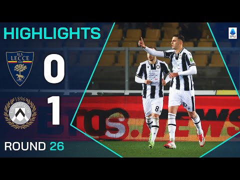 LECCE-UDINESE 0-1 | HIGHLIGHTS | Lucca Scores Winner After Penalty Drama | Serie A 2024/25