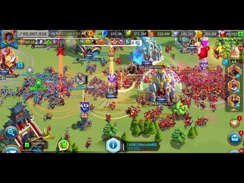 Double rally flag, HA 1846 vs 1415, C11063 #riseofkingdoms #rok #gameplay #giaitri