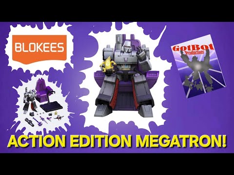 Blokees Transformers Action Edition Megatron - GotBot True Review NUMBER 1266
