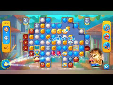 Fishdom 2022, no Boosters,  10085  level  -  прохождение без бустеров,  10085  уровень.