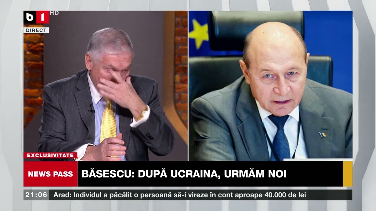NEWS PASS CU CHIRIAC. BĂSESCU: RUSIA E UN RISC PENTRU PACEA EUROPEI/ UCRAINA CAPITULEAZĂ FĂRĂ SUA.P2