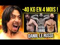 RÉACTION À CHAUD -40KG en 4 MOIS❗️le régime DANIIL LE RUSSE