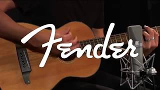 Video thumbnail for Fender Sonoran Mini 3/4 Acoustic Guitar, Natural with Gigbag | Demonstration by Gear4music Guitars