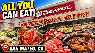 All-You-Can-Eat Korean BBQ & Hotpot at SEAPOT | San Mateo Food Adventure