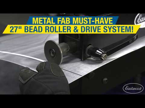 27" Bead Roller & Drive System - Attach a Motor to your Elite Bead Roller! Eastwood