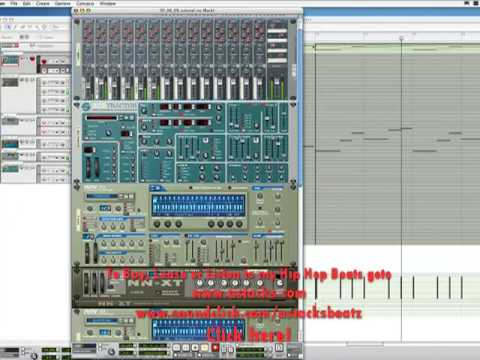 Tutorial on Reason 4 basic Hip Hop Beat making - part 4 (4 parts) - AStackS