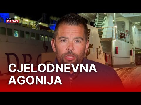 Putnici trajekta Vladimir Nazor konačno zaplovili prema odredištu | RTL Danas