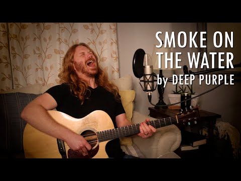 "Smoke on the Water" by Deep Purple - Adam Pearce (Acoustic Cover)