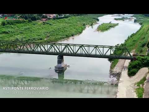 Ponte al Km 101+710 linea Asti-Acqui