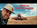 FIRST Horsch Avatar 8.16 SD in Canada Seeding Research Plots for Replenish Nutrients