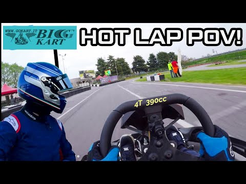 FAST LAP at Big Kart Rozzano! 390cc FULL SEND 🏁🔥