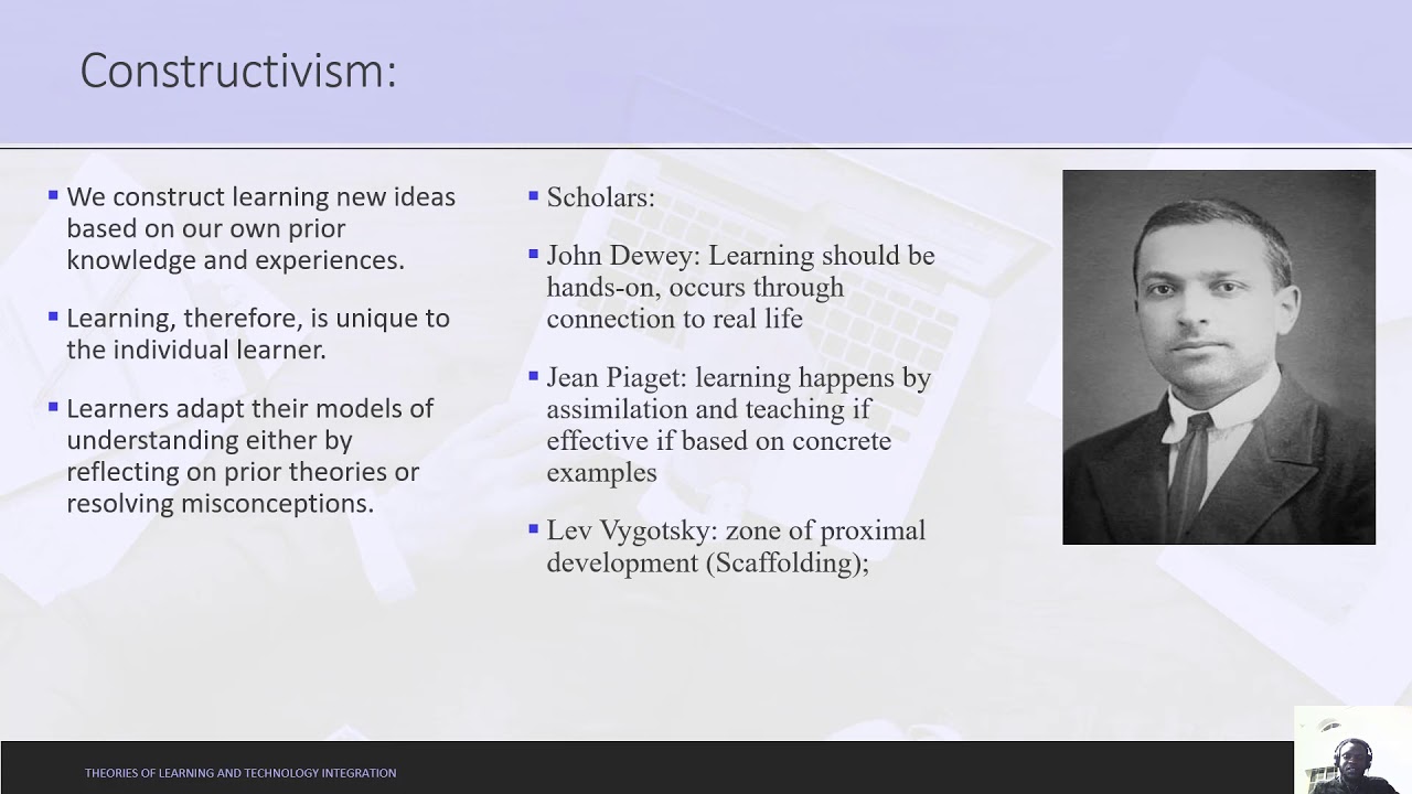 Technology Integration and learning theories