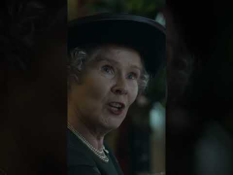 Queen Mother is upset with the wording in Queen's speech - The Crown Season 5 (#shorts)