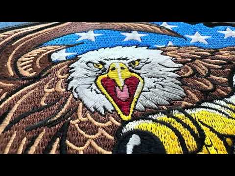 Big Claws Eagle Embroidered Patch PL6633