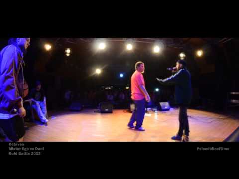 Mister Ego vs Dani - Octavos - FINAL NACIONAL, GOLD BATTLE 2013